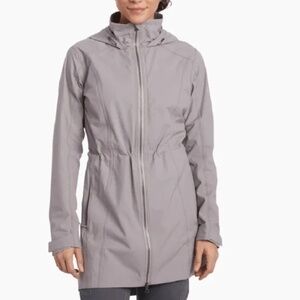 Kühl Jetstream Lightweight Trench Jacket in Carbon